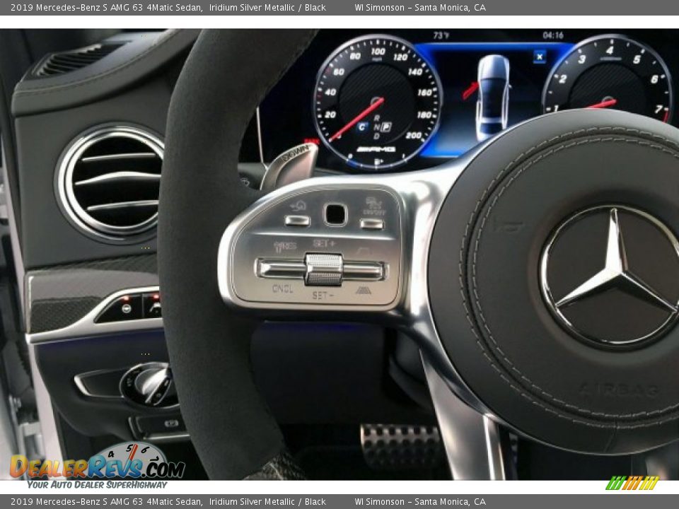 2019 Mercedes-Benz S AMG 63 4Matic Sedan Steering Wheel Photo #18