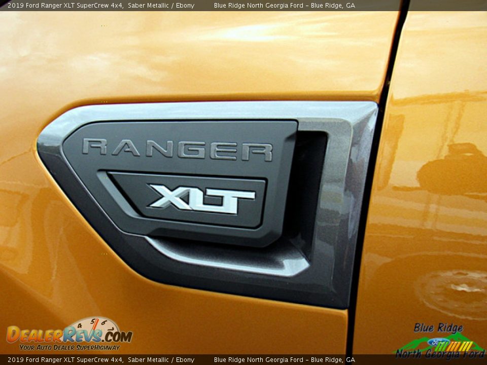 2019 Ford Ranger XLT SuperCrew 4x4 Saber Metallic / Ebony Photo #34