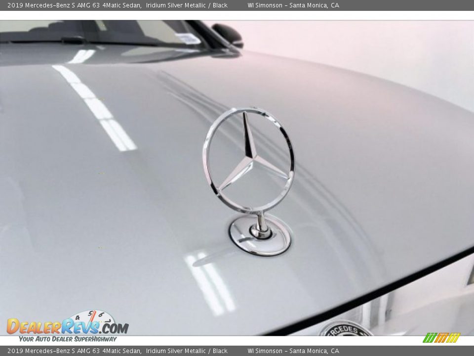2019 Mercedes-Benz S AMG 63 4Matic Sedan Iridium Silver Metallic / Black Photo #33