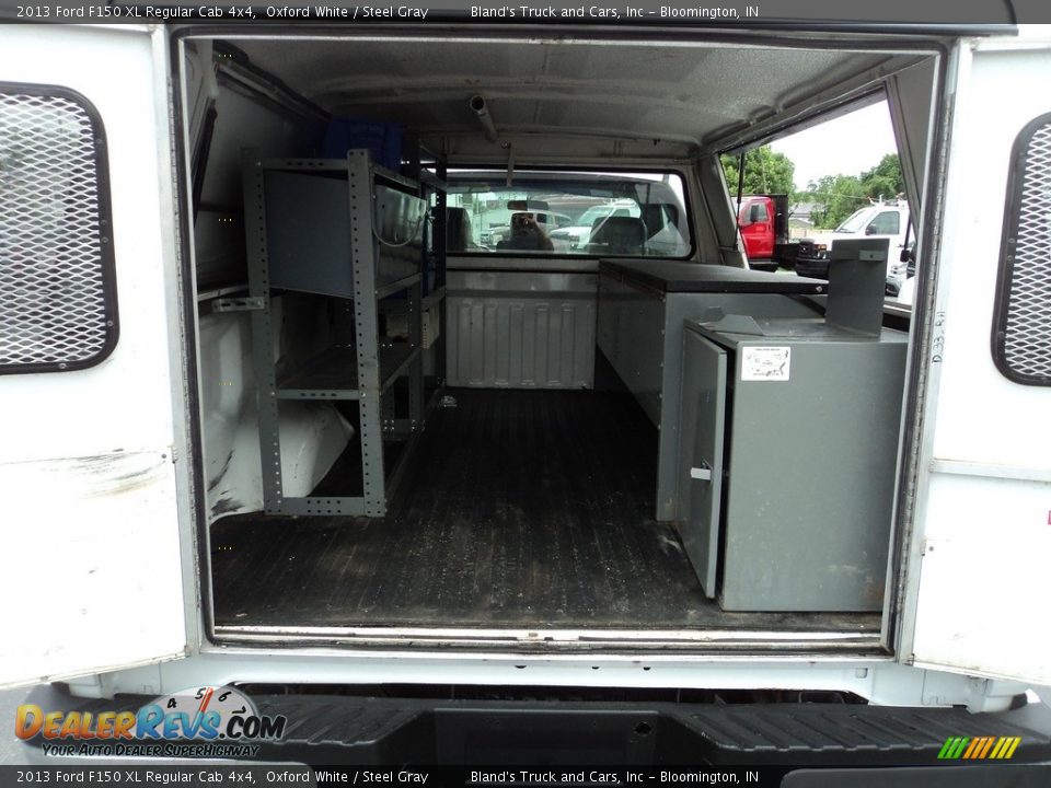 2013 Ford F150 XL Regular Cab 4x4 Oxford White / Steel Gray Photo #20