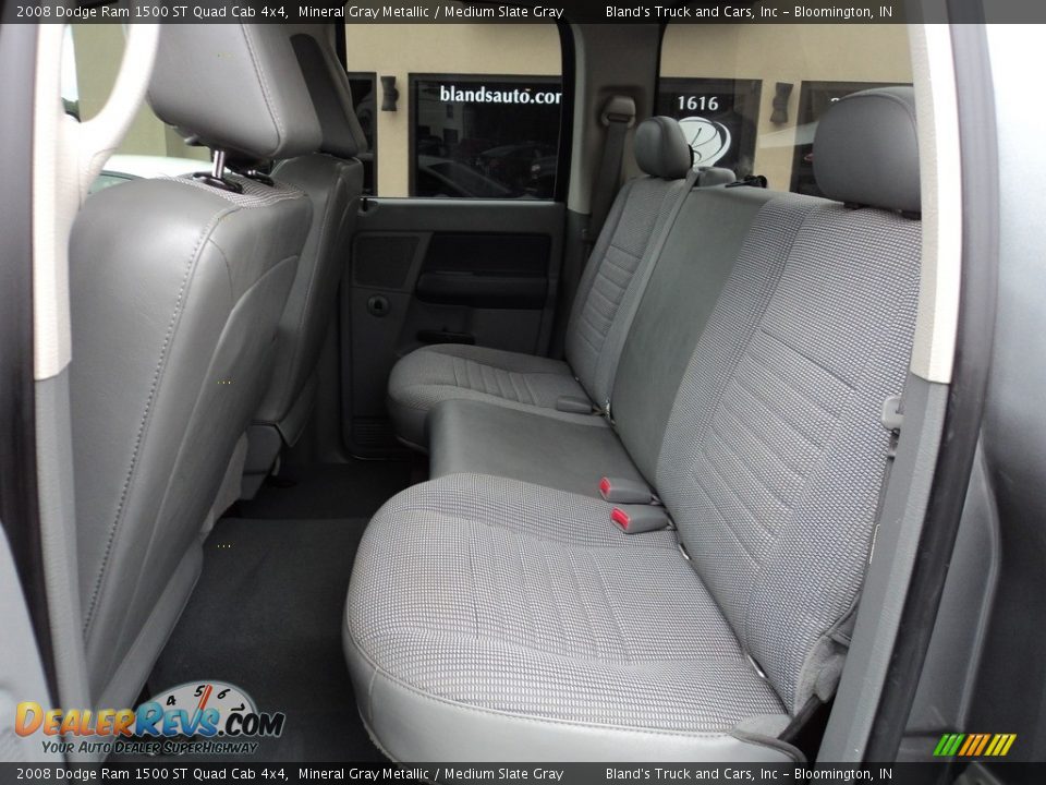 2008 Dodge Ram 1500 ST Quad Cab 4x4 Mineral Gray Metallic / Medium Slate Gray Photo #9