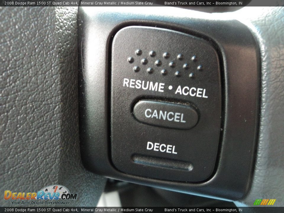 2008 Dodge Ram 1500 ST Quad Cab 4x4 Mineral Gray Metallic / Medium Slate Gray Photo #16