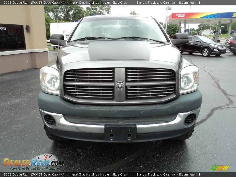 2008 Dodge Ram 1500 ST Quad Cab 4x4 Mineral Gray Metallic / Medium Slate Gray Photo #21
