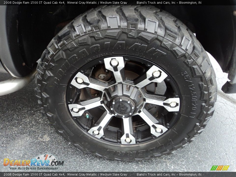 2008 Dodge Ram 1500 ST Quad Cab 4x4 Mineral Gray Metallic / Medium Slate Gray Photo #22