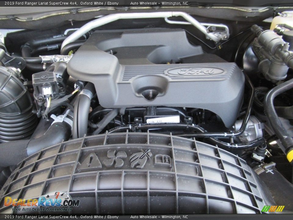 2019 Ford Ranger Lariat SuperCrew 4x4 Oxford White / Ebony Photo #6