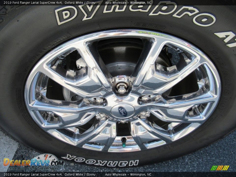 2019 Ford Ranger Lariat SuperCrew 4x4 Oxford White / Ebony Photo #7