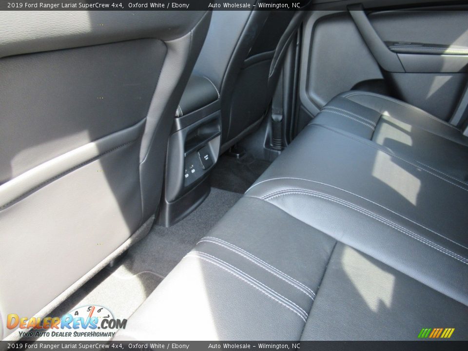 2019 Ford Ranger Lariat SuperCrew 4x4 Oxford White / Ebony Photo #11