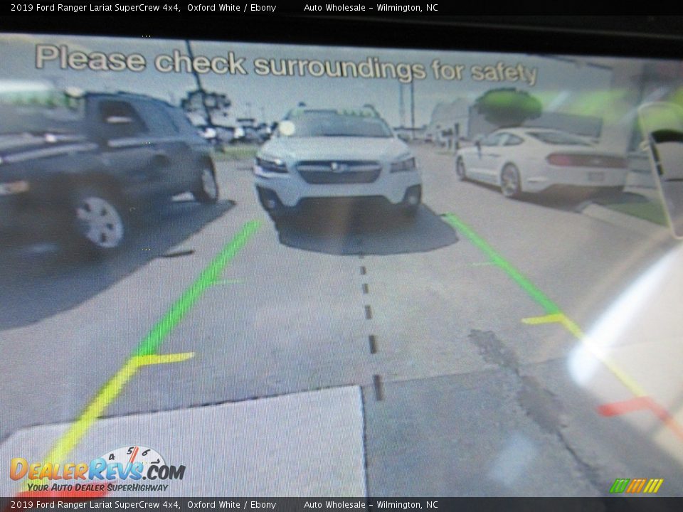 2019 Ford Ranger Lariat SuperCrew 4x4 Oxford White / Ebony Photo #18