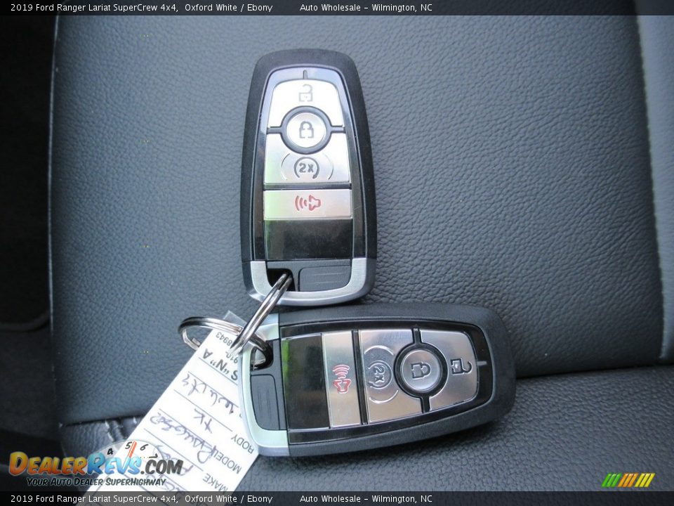 2019 Ford Ranger Lariat SuperCrew 4x4 Oxford White / Ebony Photo #20