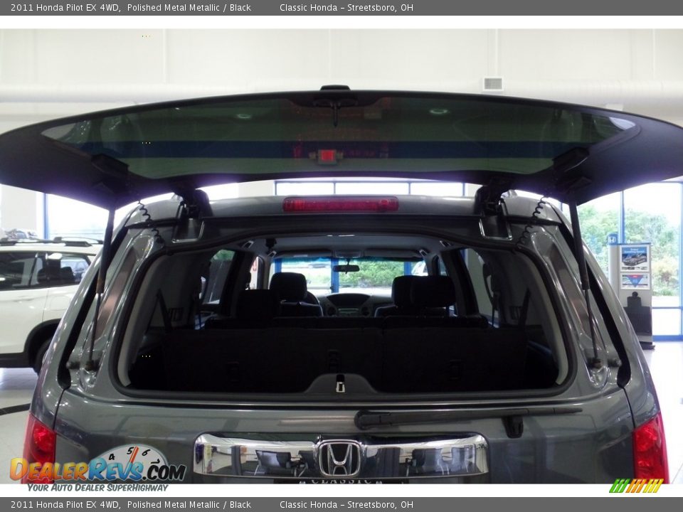2011 Honda Pilot EX 4WD Polished Metal Metallic / Black Photo #22