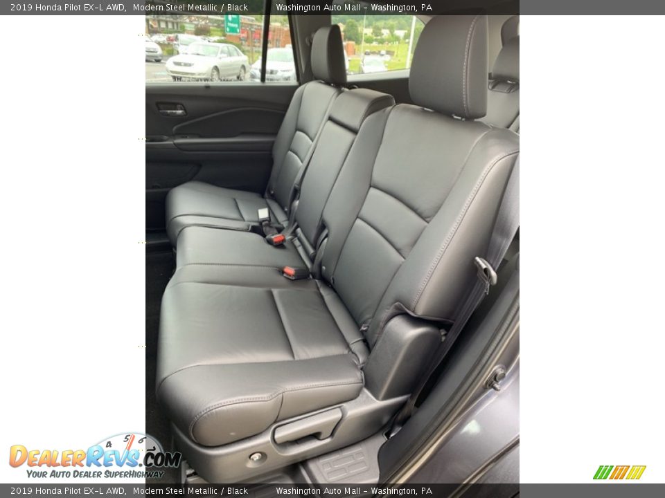 2019 Honda Pilot EX-L AWD Modern Steel Metallic / Black Photo #18