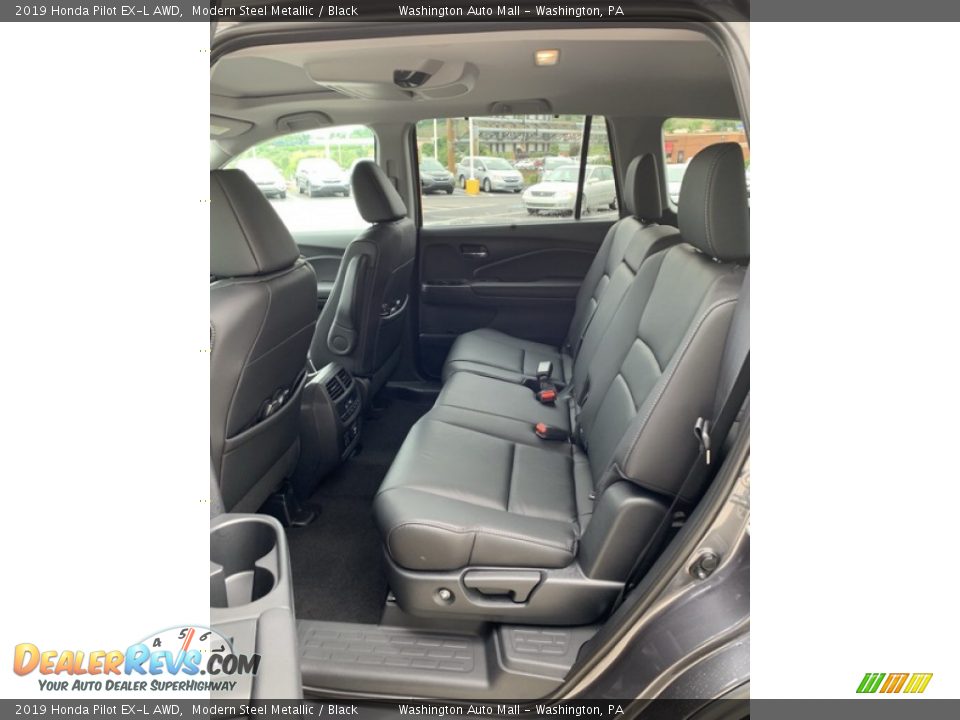 2019 Honda Pilot EX-L AWD Modern Steel Metallic / Black Photo #19
