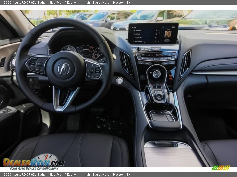 2020 Acura RDX FWD Fathom Blue Pearl / Ebony Photo #25