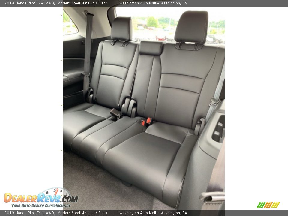 2019 Honda Pilot EX-L AWD Modern Steel Metallic / Black Photo #21