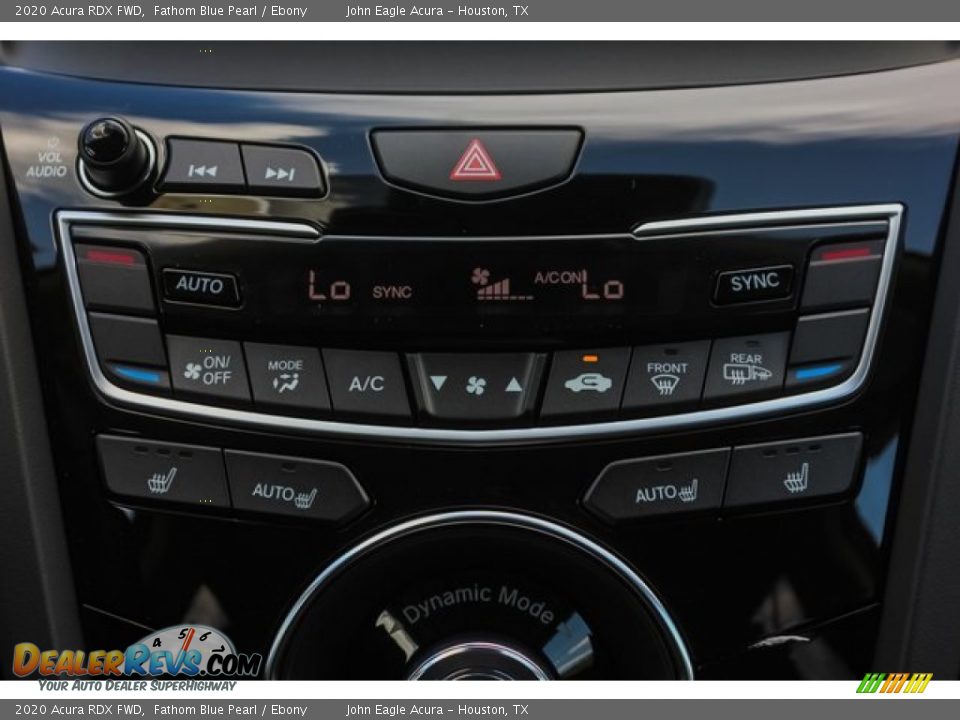 2020 Acura RDX FWD Fathom Blue Pearl / Ebony Photo #28