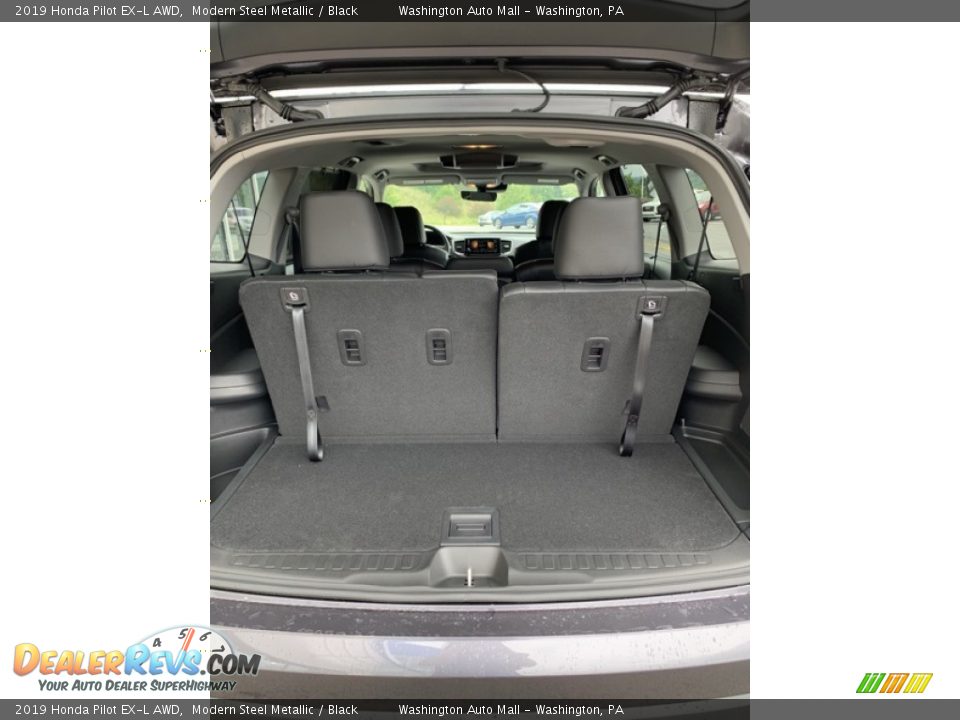 2019 Honda Pilot EX-L AWD Modern Steel Metallic / Black Photo #23