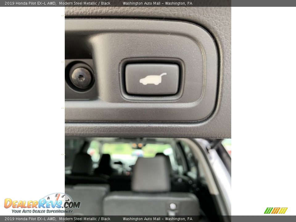 2019 Honda Pilot EX-L AWD Modern Steel Metallic / Black Photo #24