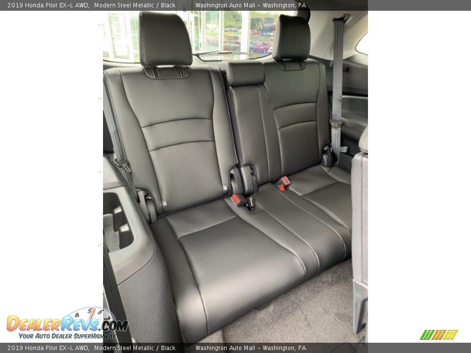 2019 Honda Pilot EX-L AWD Modern Steel Metallic / Black Photo #29