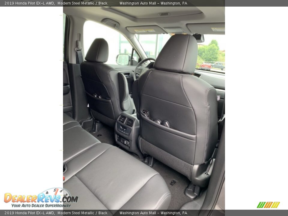 2019 Honda Pilot EX-L AWD Modern Steel Metallic / Black Photo #30