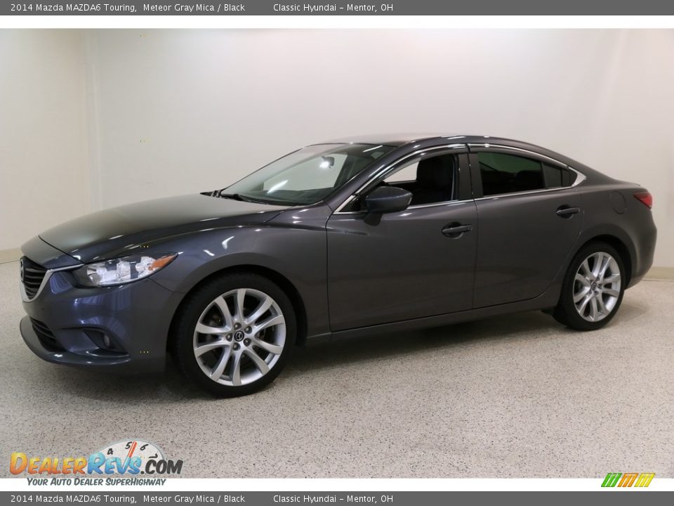 2014 Mazda MAZDA6 Touring Meteor Gray Mica / Black Photo #3