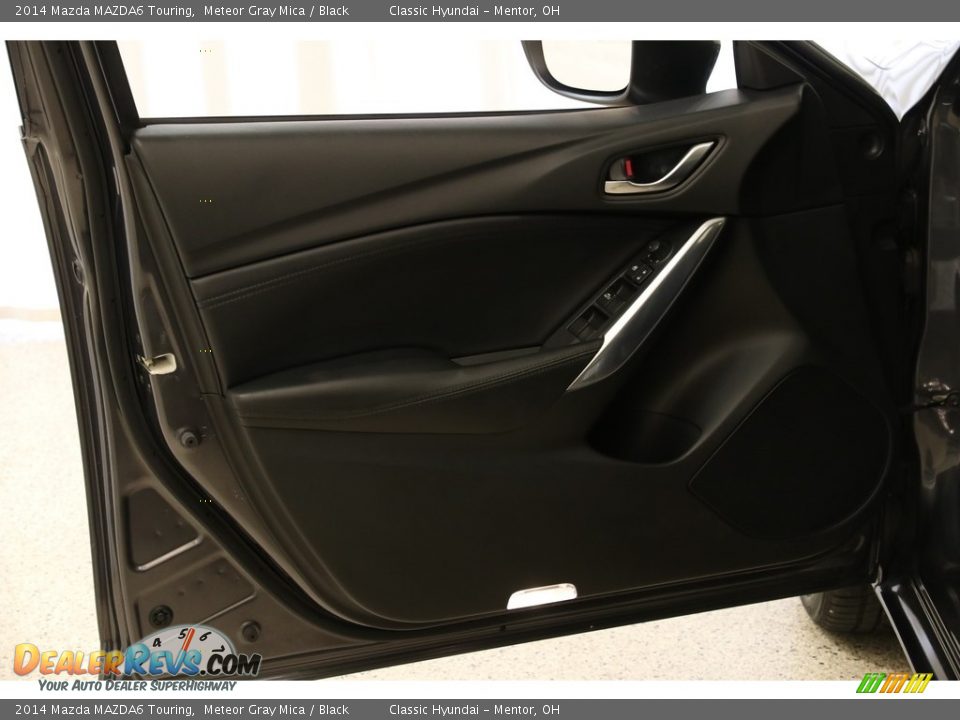 2014 Mazda MAZDA6 Touring Meteor Gray Mica / Black Photo #4