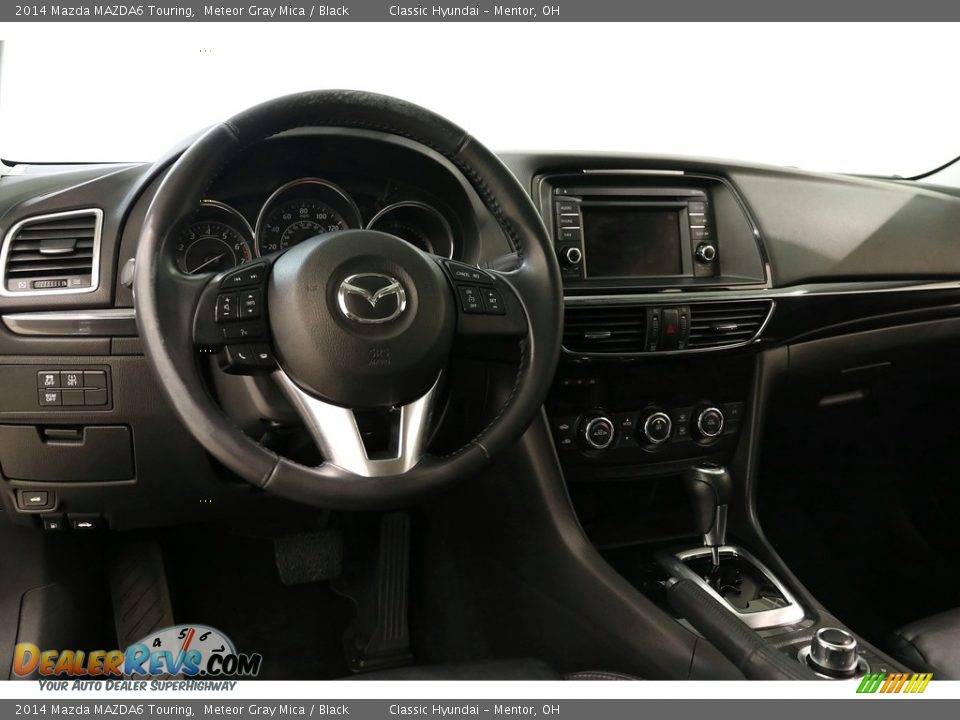 2014 Mazda MAZDA6 Touring Meteor Gray Mica / Black Photo #6