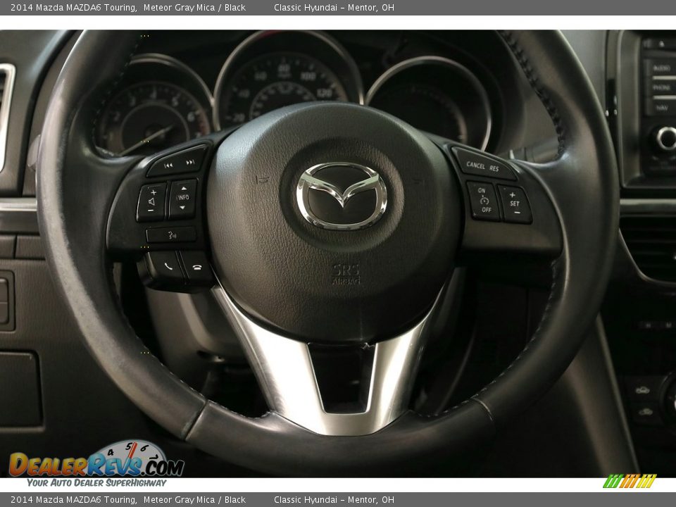 2014 Mazda MAZDA6 Touring Meteor Gray Mica / Black Photo #7