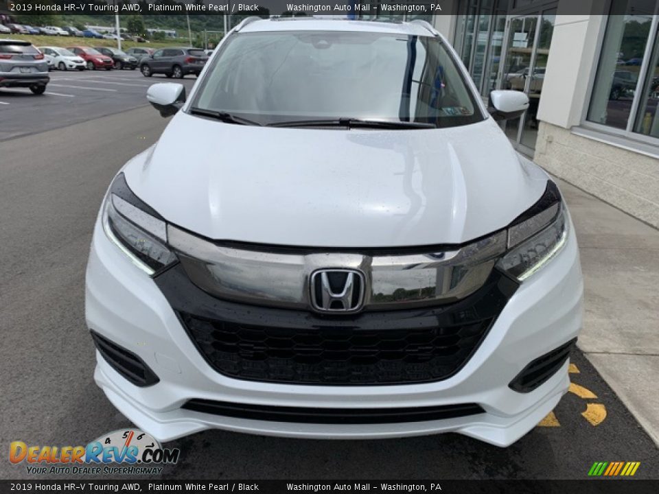 2019 Honda HR-V Touring AWD Platinum White Pearl / Black Photo #3