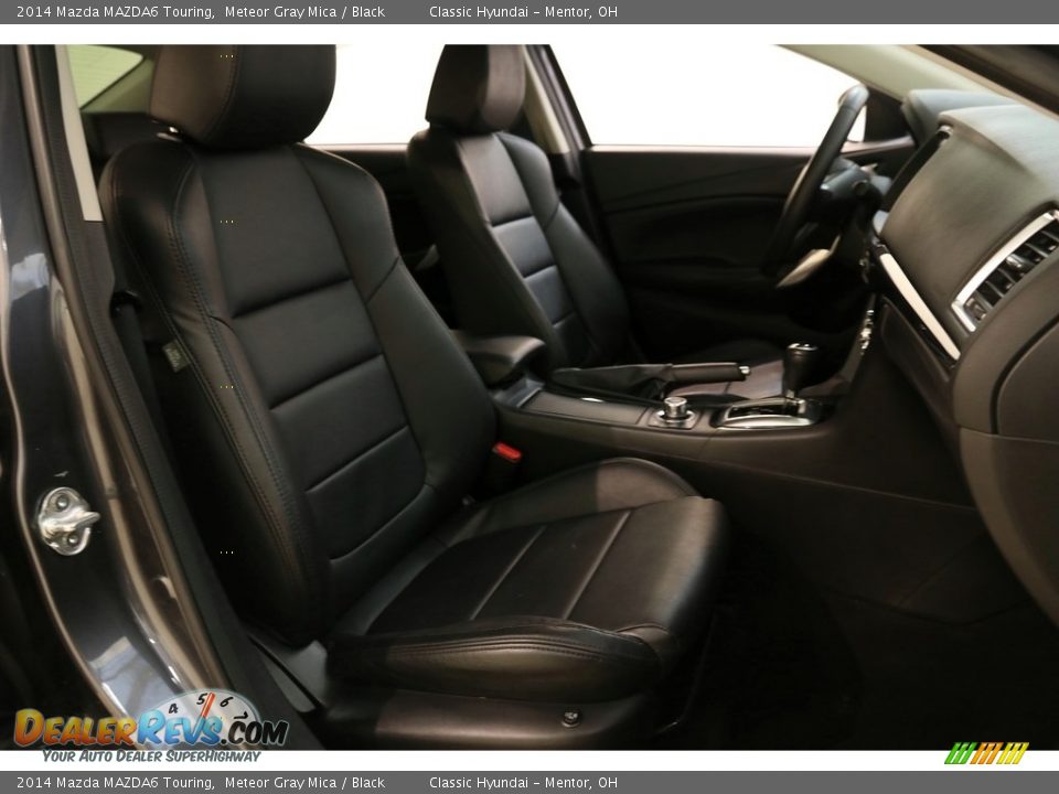 2014 Mazda MAZDA6 Touring Meteor Gray Mica / Black Photo #14