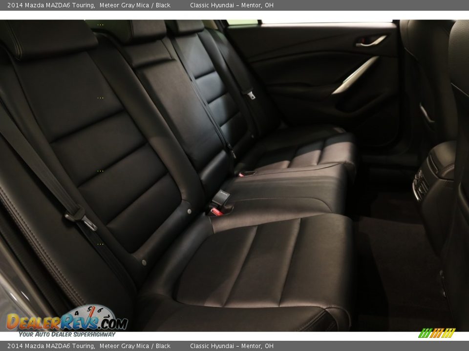2014 Mazda MAZDA6 Touring Meteor Gray Mica / Black Photo #15