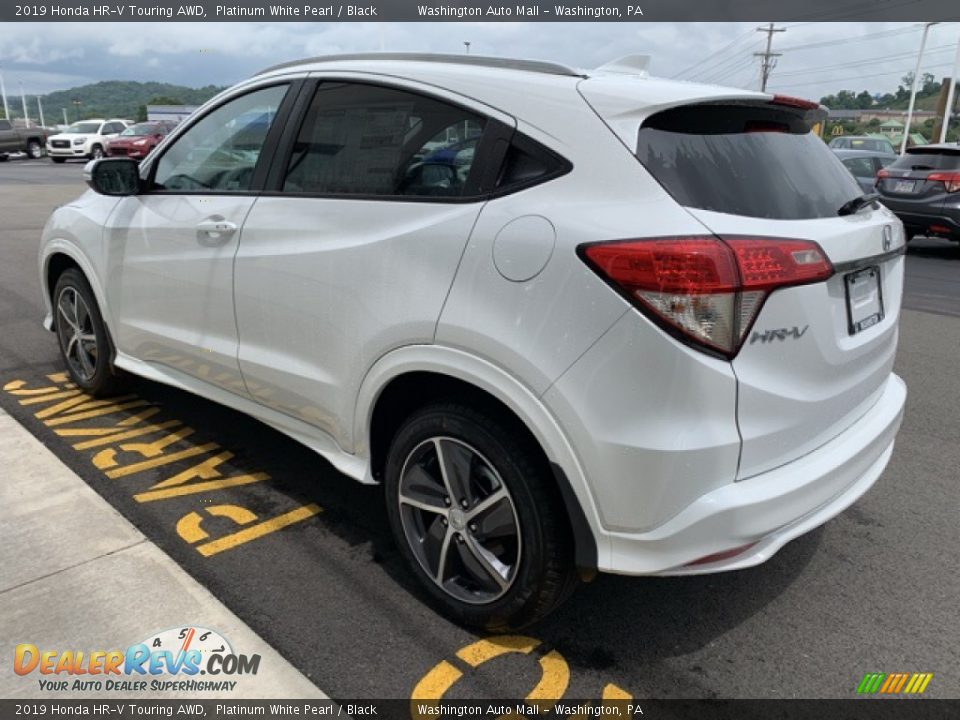 2019 Honda HR-V Touring AWD Platinum White Pearl / Black Photo #5