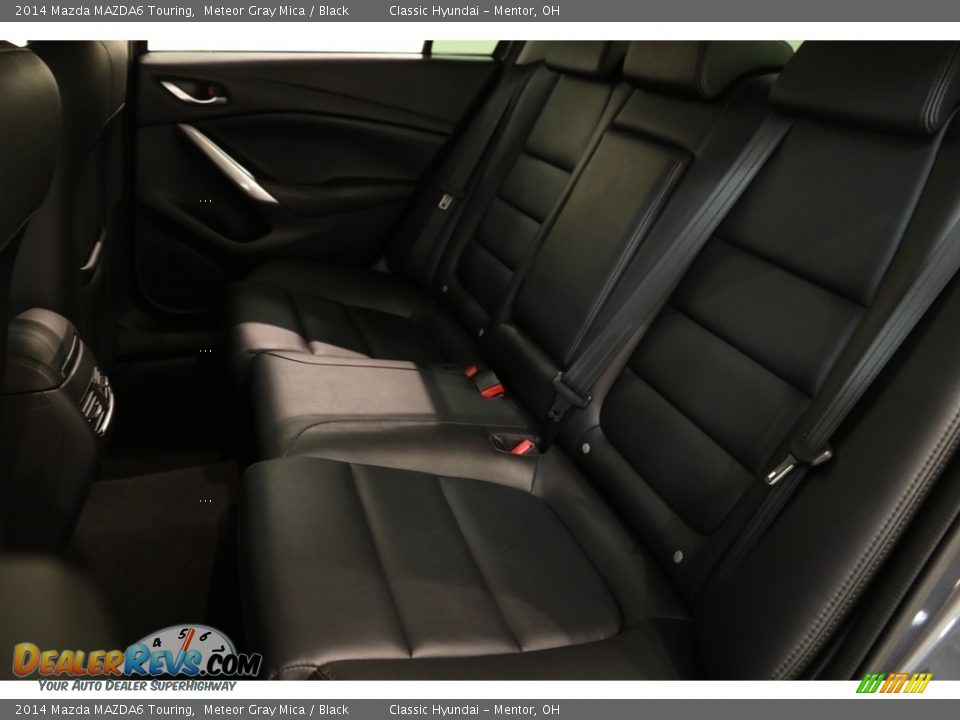 2014 Mazda MAZDA6 Touring Meteor Gray Mica / Black Photo #16