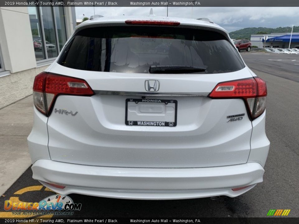 2019 Honda HR-V Touring AWD Platinum White Pearl / Black Photo #6
