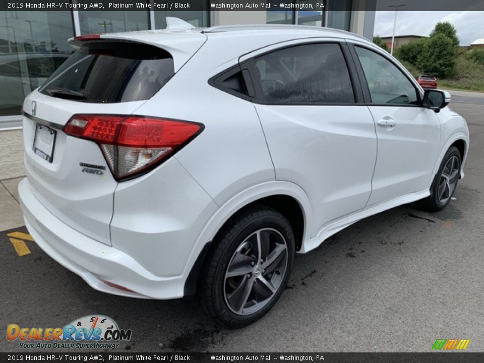 2019 Honda HR-V Touring AWD Platinum White Pearl / Black Photo #7
