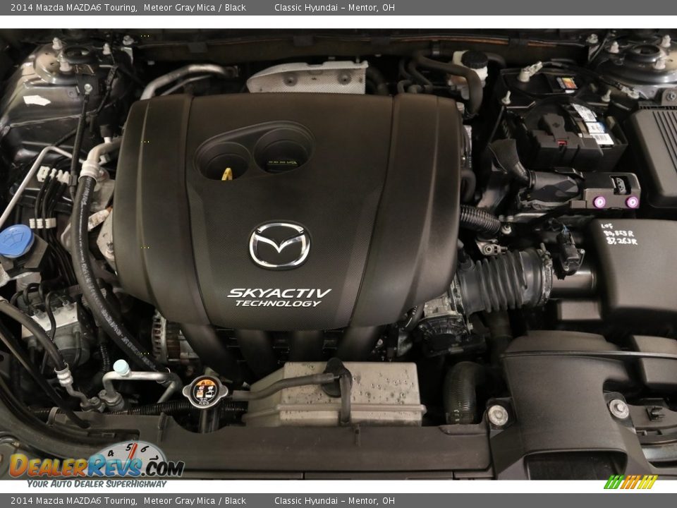 2014 Mazda MAZDA6 Touring Meteor Gray Mica / Black Photo #18