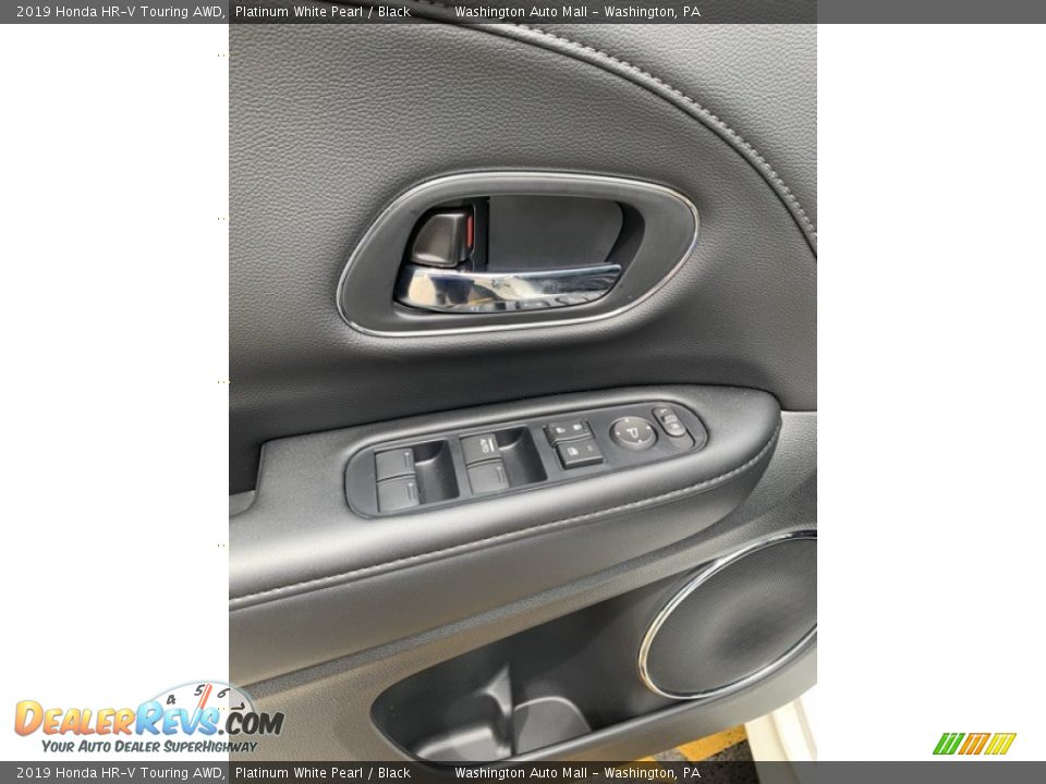 2019 Honda HR-V Touring AWD Platinum White Pearl / Black Photo #11