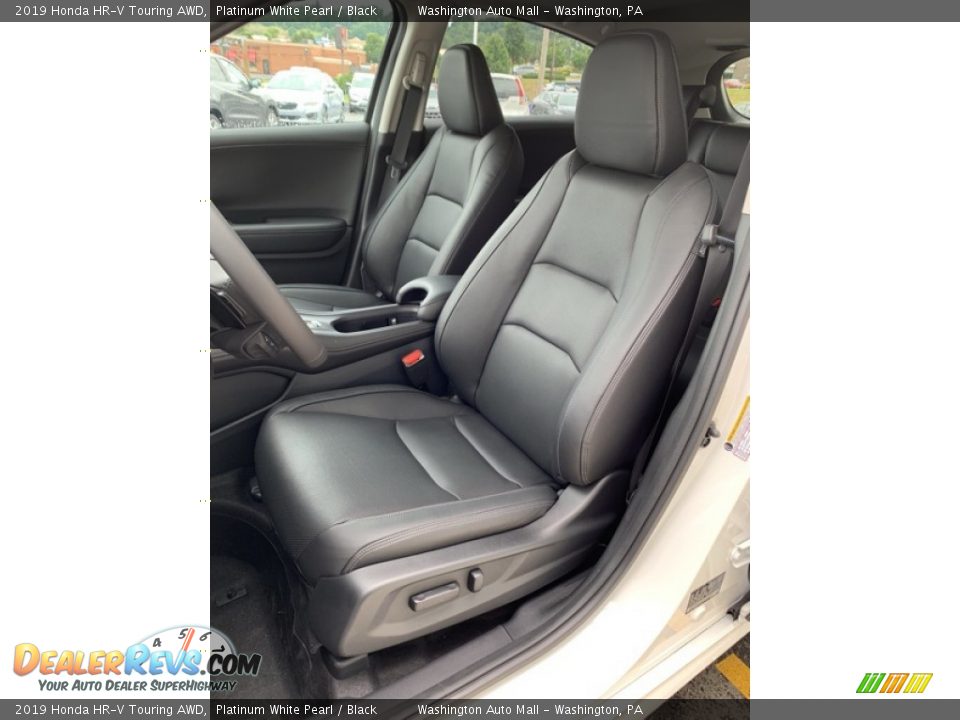 2019 Honda HR-V Touring AWD Platinum White Pearl / Black Photo #14