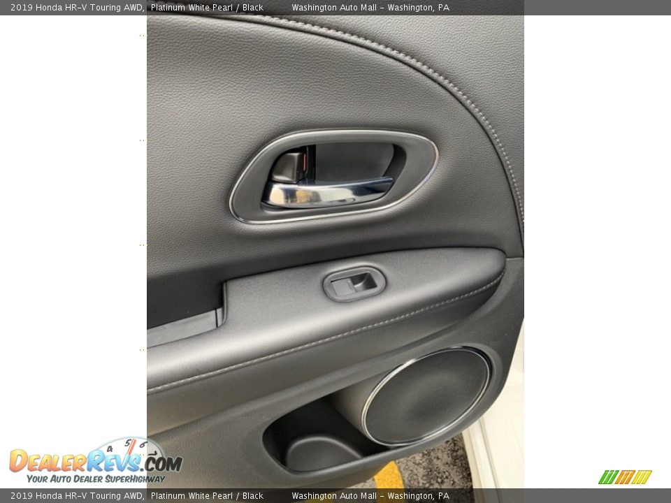2019 Honda HR-V Touring AWD Platinum White Pearl / Black Photo #17
