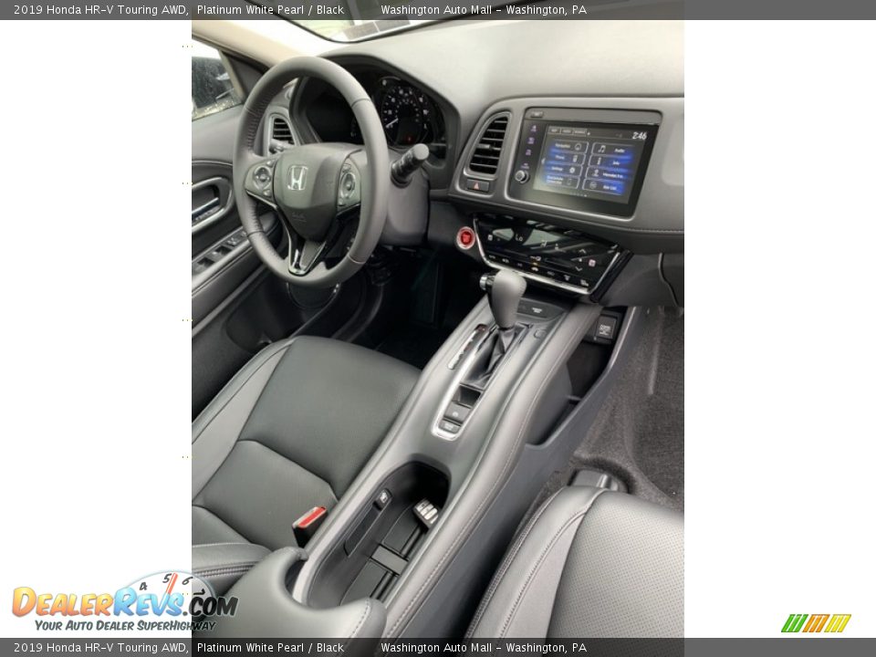 2019 Honda HR-V Touring AWD Platinum White Pearl / Black Photo #28