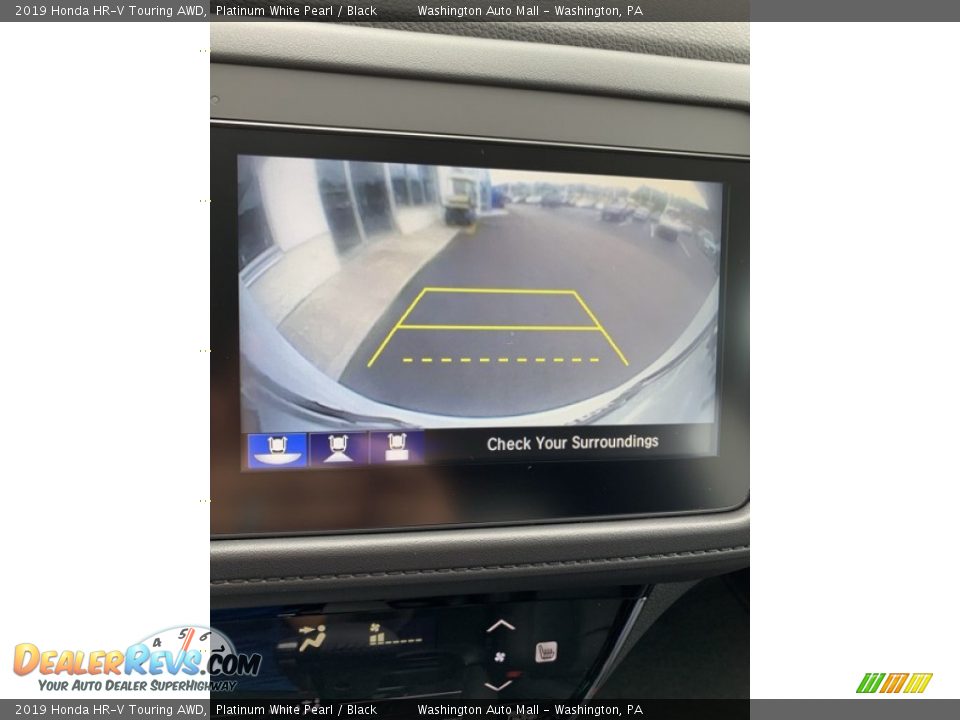2019 Honda HR-V Touring AWD Platinum White Pearl / Black Photo #33