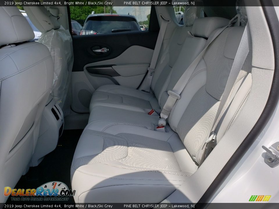 2019 Jeep Cherokee Limited 4x4 Bright White / Black/Ski Grey Photo #6