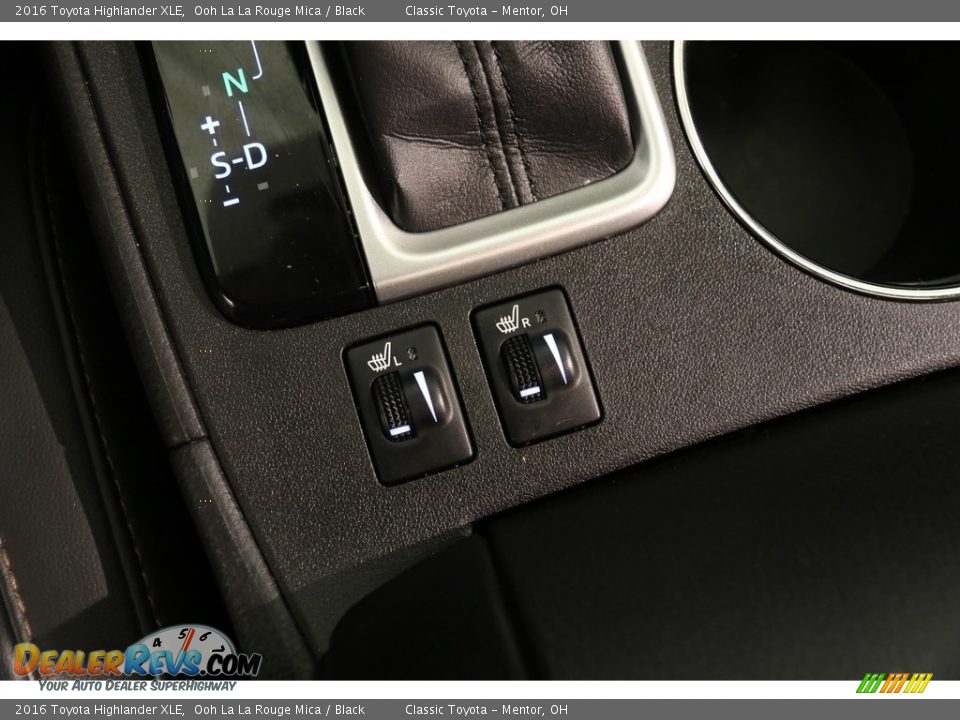 2016 Toyota Highlander XLE Ooh La La Rouge Mica / Black Photo #14