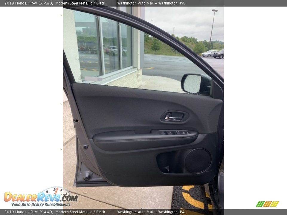2019 Honda HR-V LX AWD Modern Steel Metallic / Black Photo #10