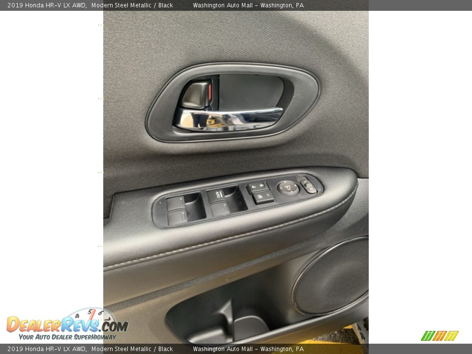 2019 Honda HR-V LX AWD Modern Steel Metallic / Black Photo #11