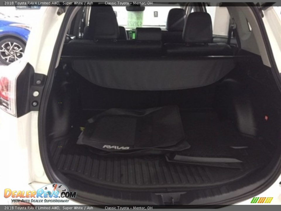 2018 Toyota RAV4 Limited AWD Super White / Ash Photo #7
