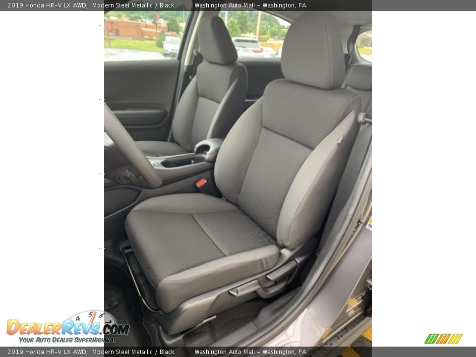 2019 Honda HR-V LX AWD Modern Steel Metallic / Black Photo #14