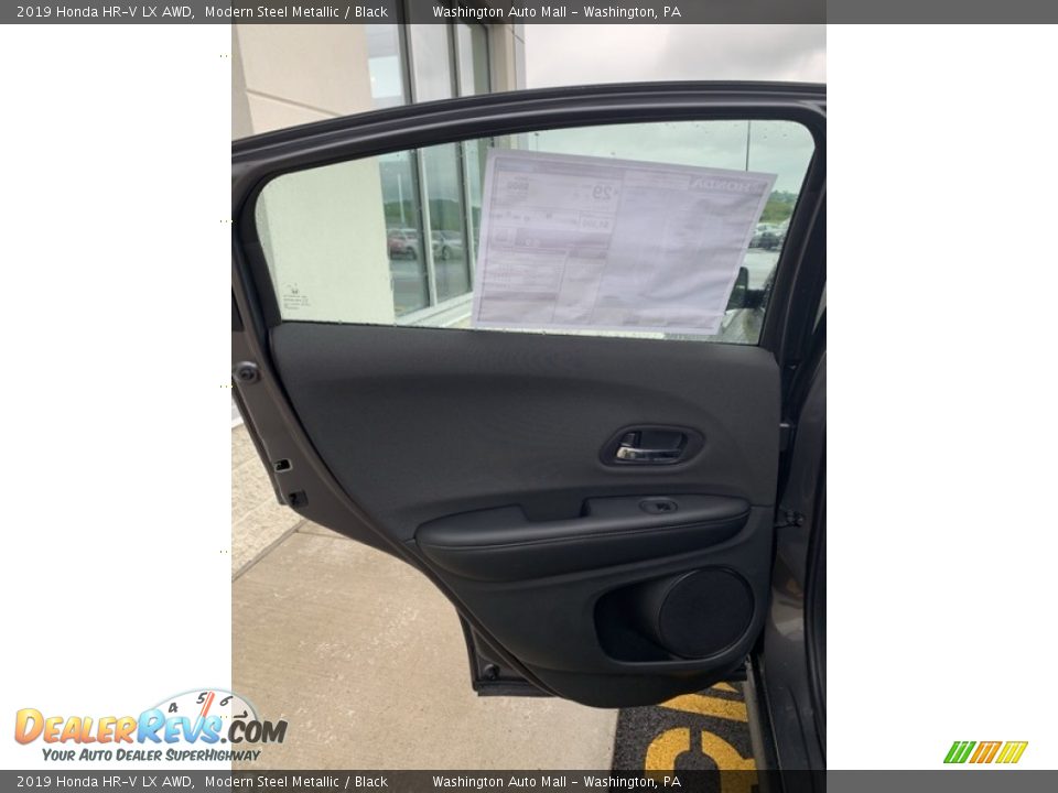2019 Honda HR-V LX AWD Modern Steel Metallic / Black Photo #16