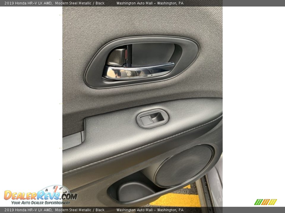 2019 Honda HR-V LX AWD Modern Steel Metallic / Black Photo #17