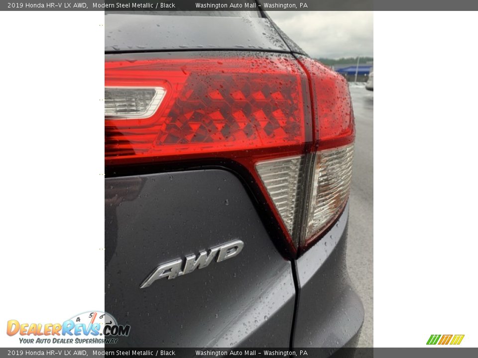 2019 Honda HR-V LX AWD Modern Steel Metallic / Black Photo #22