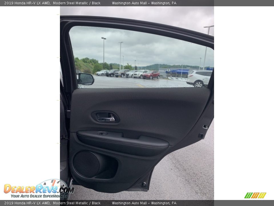2019 Honda HR-V LX AWD Modern Steel Metallic / Black Photo #23